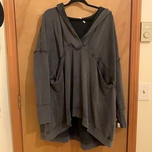 Oversized, cozy hooded sweatshirt from Free People